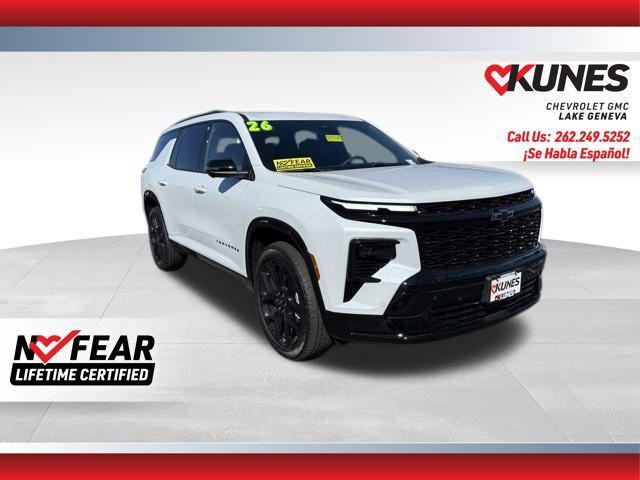 new 2026 Chevrolet Traverse car, priced at $59,000