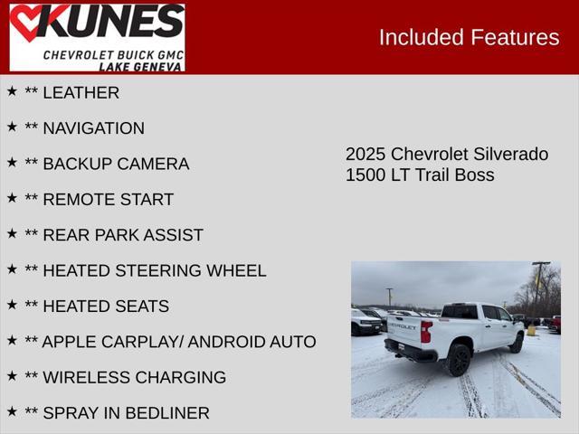 new 2025 Chevrolet Silverado 1500 car, priced at $61,516