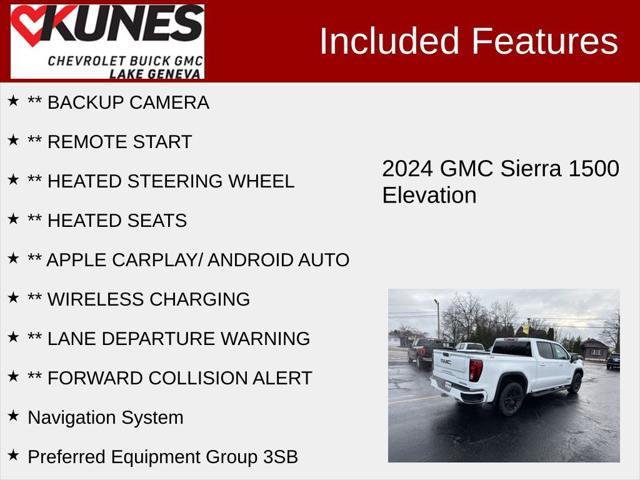 new 2024 GMC Sierra 1500 car, priced at $57,595