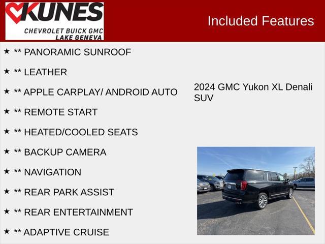 new 2024 GMC Yukon XL car, priced at $96,610