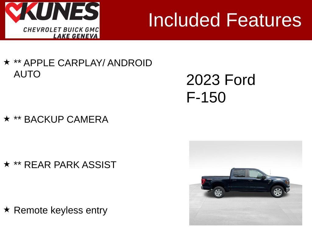 used 2023 Ford F-150 car, priced at $35,995