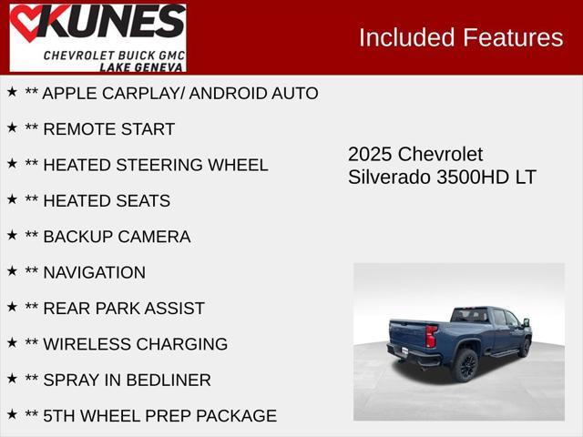 new 2025 Chevrolet Silverado 3500 car, priced at $67,435