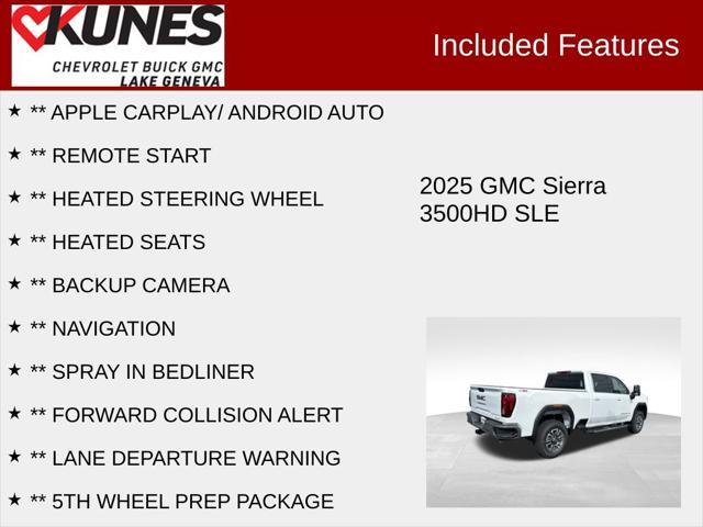 new 2025 GMC Sierra 3500 car, priced at $61,250