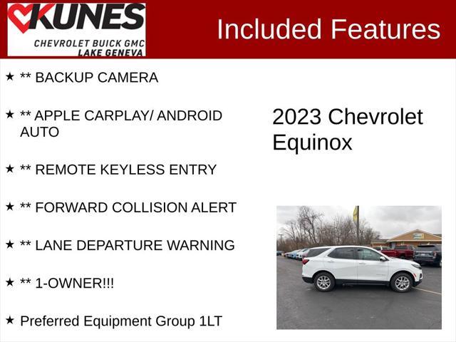 used 2023 Chevrolet Equinox car, priced at $20,628