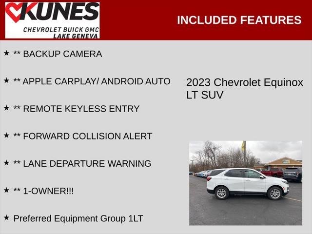 used 2023 Chevrolet Equinox car, priced at $20,800