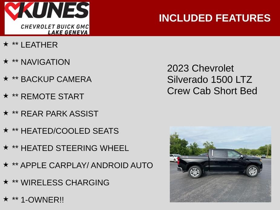 used 2023 Chevrolet Silverado 1500 car, priced at $48,129