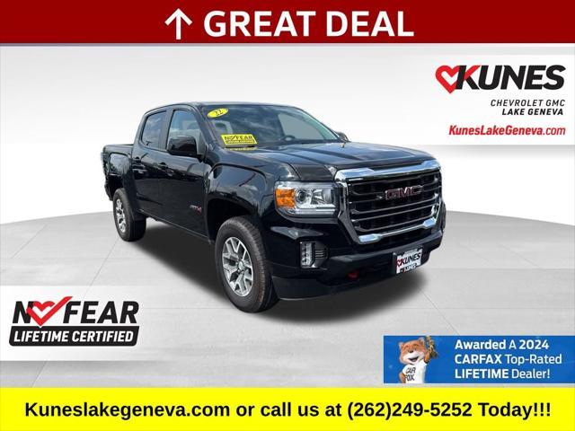 used 2022 GMC Canyon car, priced at $30,640