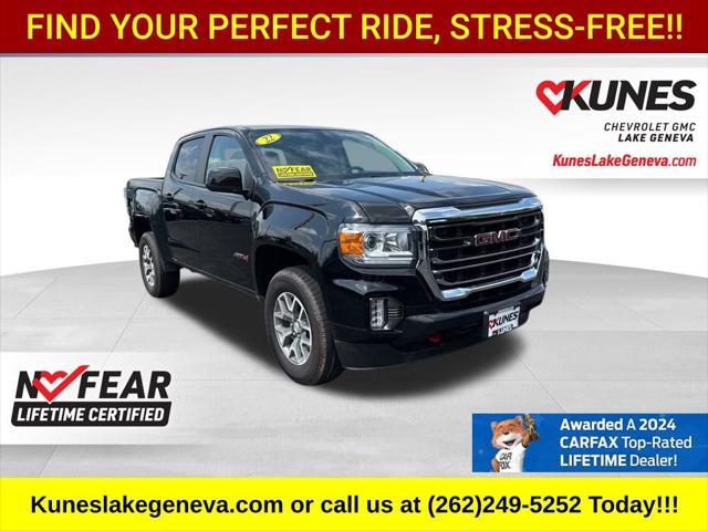used 2022 GMC Canyon car, priced at $33,600