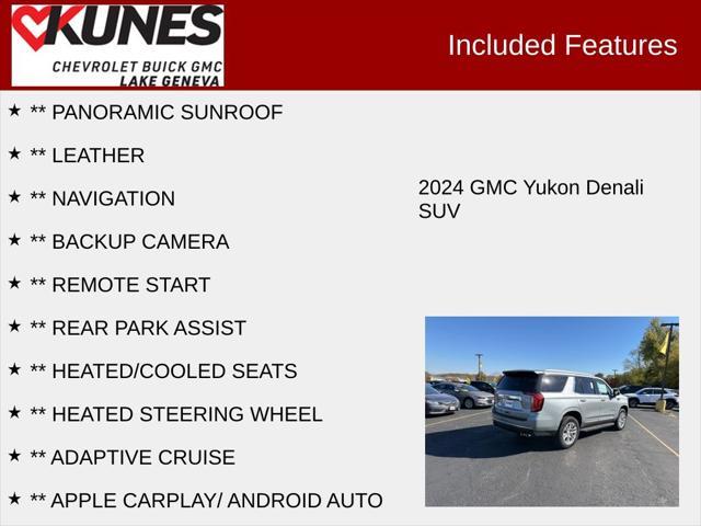 new 2024 GMC Yukon car, priced at $82,000