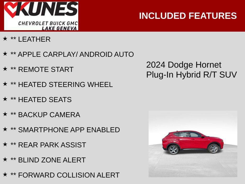 used 2024 Dodge Hornet car, priced at $23,412