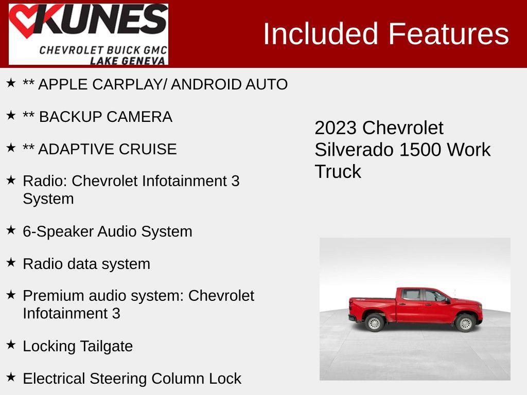 used 2023 Chevrolet Silverado 1500 car, priced at $30,149