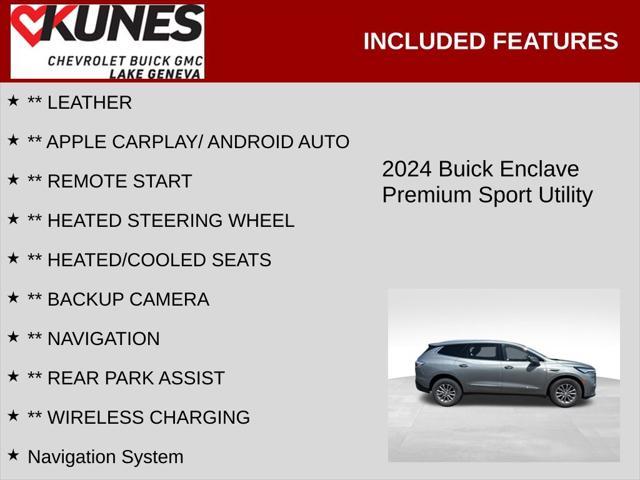 used 2024 Buick Enclave car, priced at $42,295