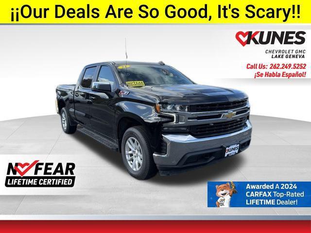 used 2021 Chevrolet Silverado 1500 car, priced at $30,200