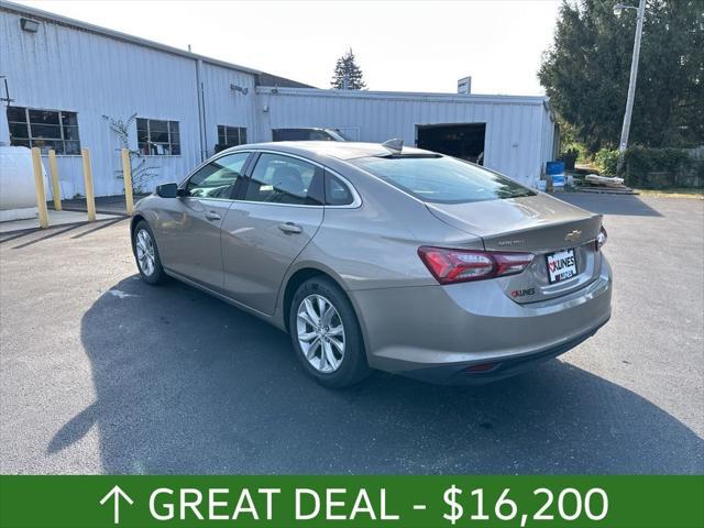 used 2022 Chevrolet Malibu car, priced at $15,895