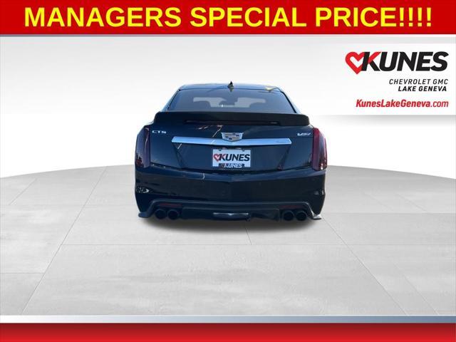 used 2017 Cadillac CTS-V car, priced at $57,200