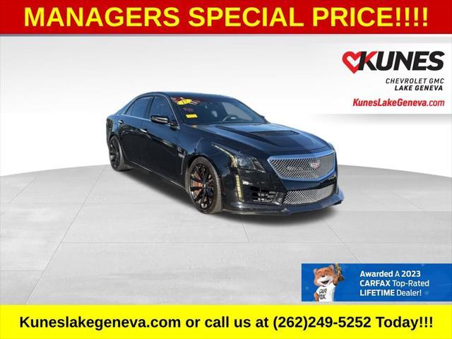 used 2017 Cadillac CTS-V car, priced at $57,200