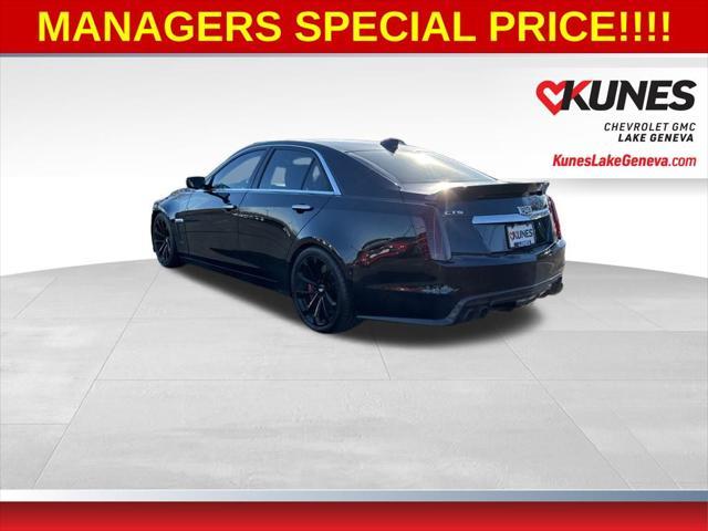 used 2017 Cadillac CTS-V car, priced at $57,200