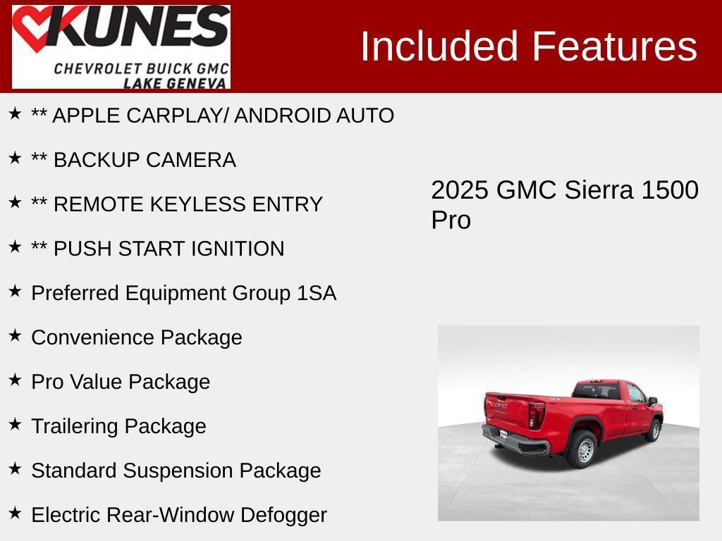 new 2025 GMC Sierra 1500 car, priced at $35,400