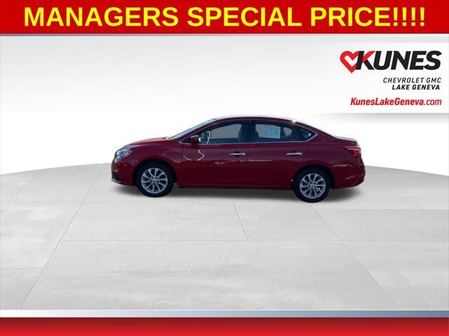 used 2019 Nissan Sentra car, priced at $9,700