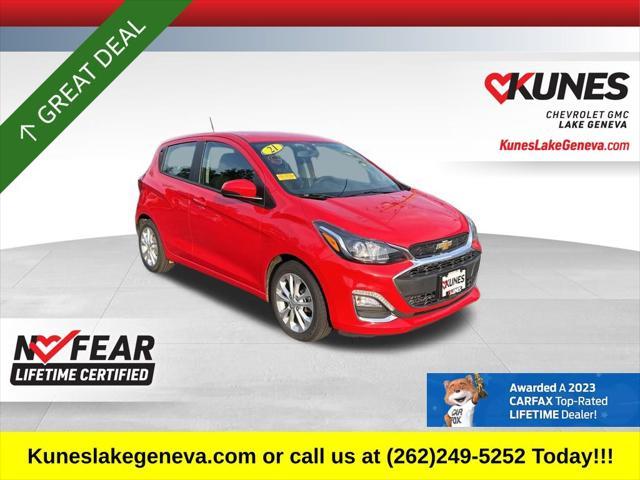 used 2021 Chevrolet Spark car, priced at $12,100