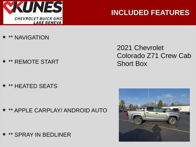 used 2021 Chevrolet Colorado car, priced at $31,200