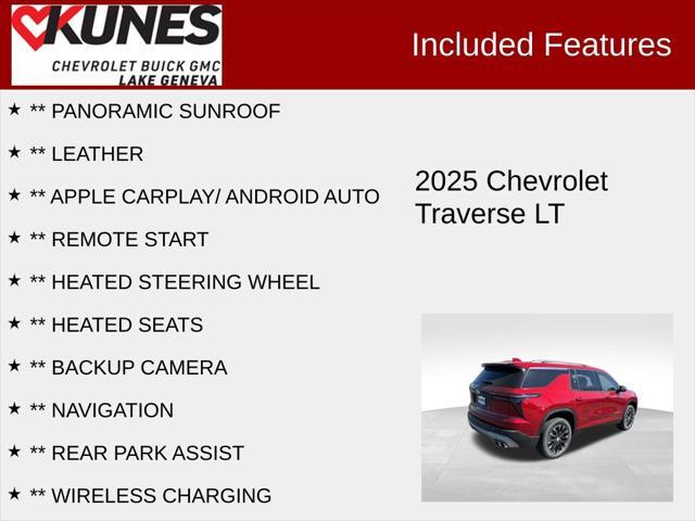 new 2025 Chevrolet Traverse car, priced at $49,040