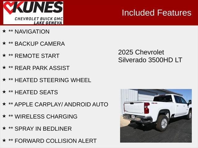 new 2025 Chevrolet Silverado 3500 car, priced at $64,420