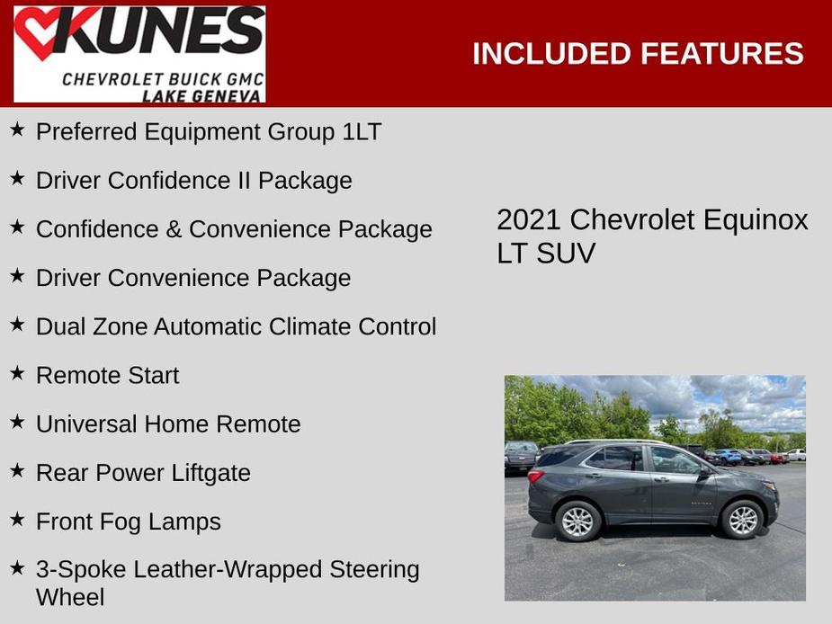 used 2021 Chevrolet Equinox car, priced at $22,000