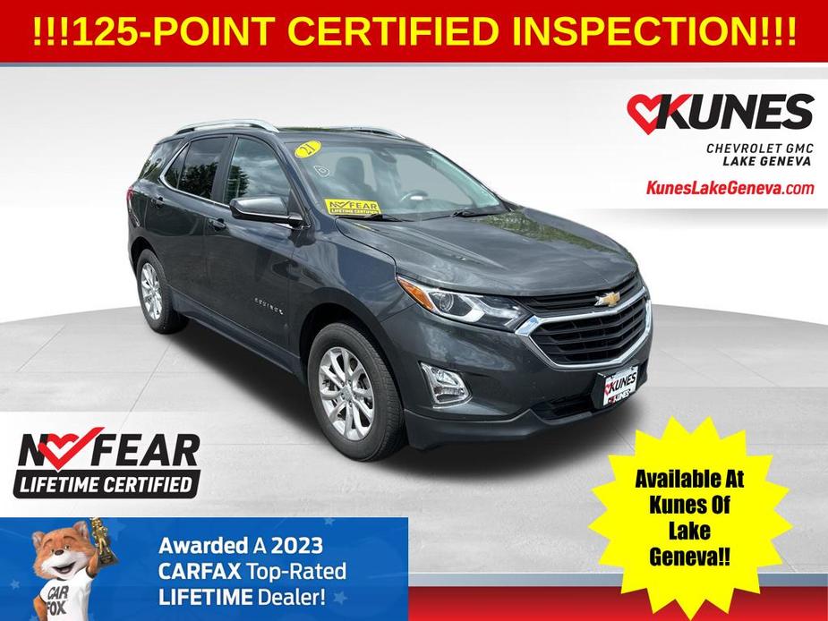 used 2021 Chevrolet Equinox car, priced at $22,200