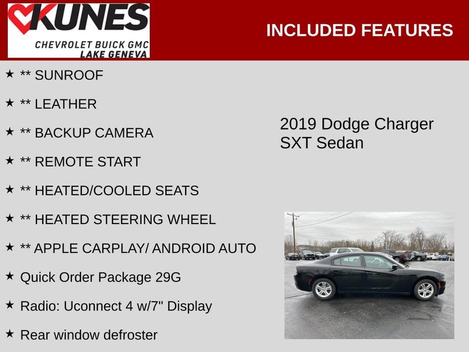 used 2019 Dodge Charger car, priced at $18,399