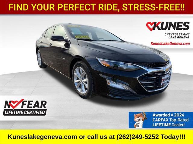 used 2024 Chevrolet Malibu car, priced at $20,423