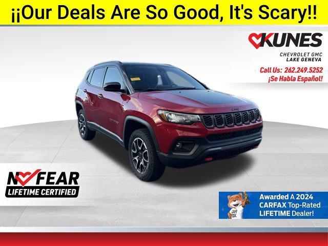 used 2025 Jeep Compass car, priced at $25,735
