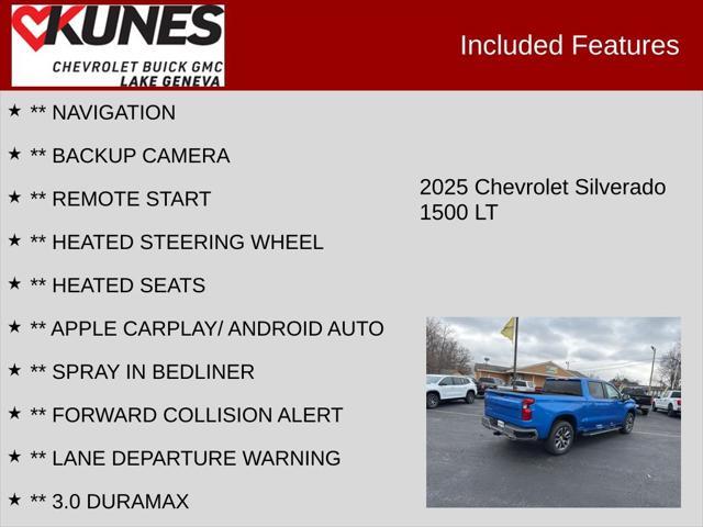 new 2025 Chevrolet Silverado 1500 car, priced at $56,500