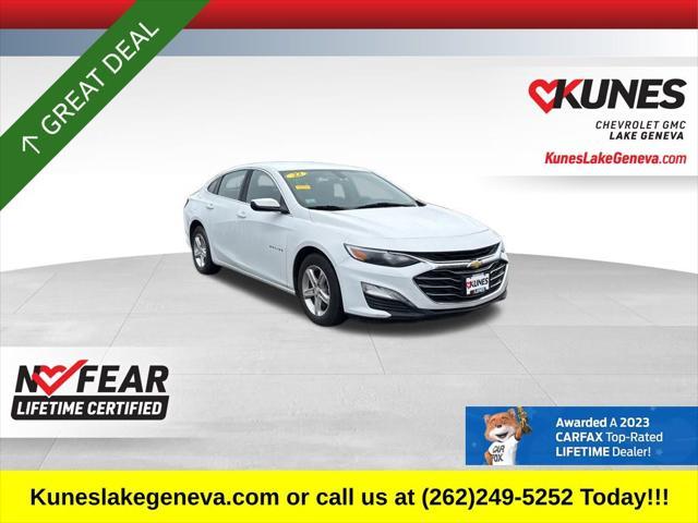 used 2022 Chevrolet Malibu car, priced at $16,089