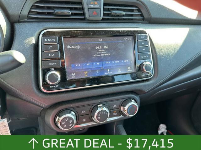 used 2023 Nissan Versa car, priced at $16,752