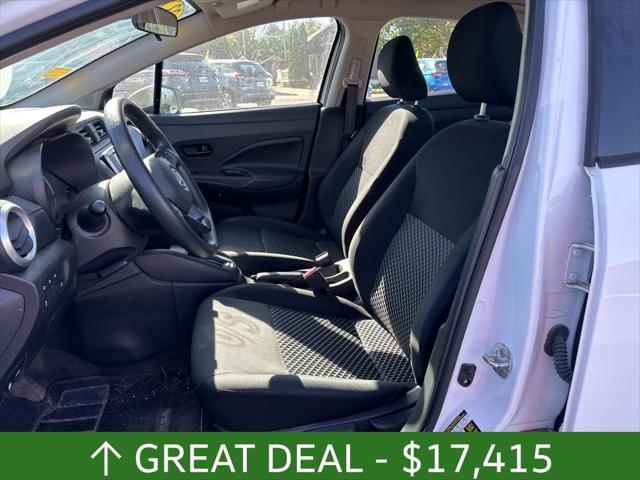 used 2023 Nissan Versa car, priced at $16,752