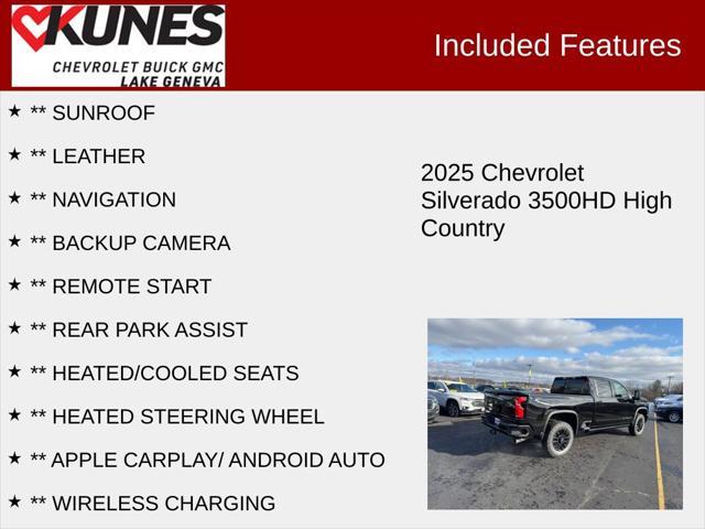 new 2025 Chevrolet Silverado 3500 car, priced at $87,000