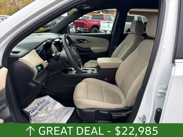 used 2022 Chevrolet Traverse car, priced at $22,985