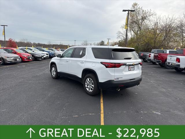 used 2022 Chevrolet Traverse car, priced at $22,985