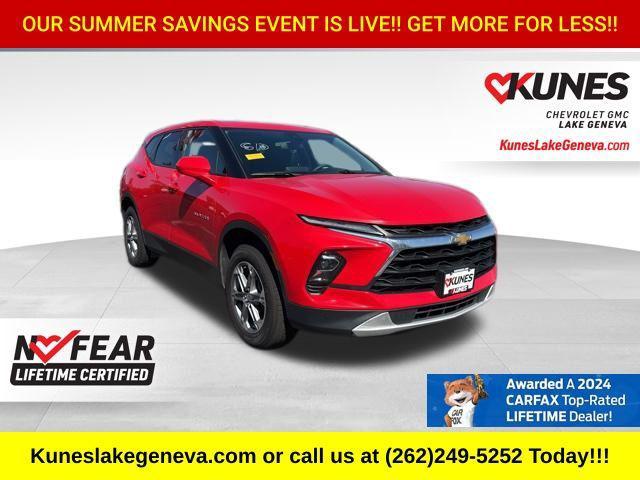 used 2024 Chevrolet Blazer car, priced at $27,995