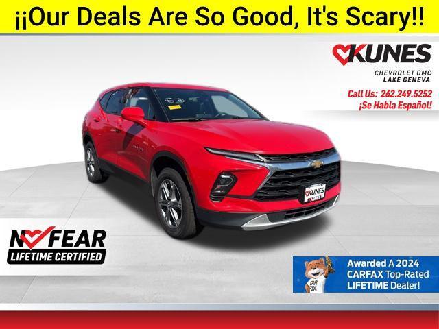 used 2024 Chevrolet Blazer car, priced at $27,349