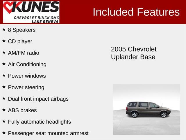 used 2005 Chevrolet Uplander car, priced at $5,995