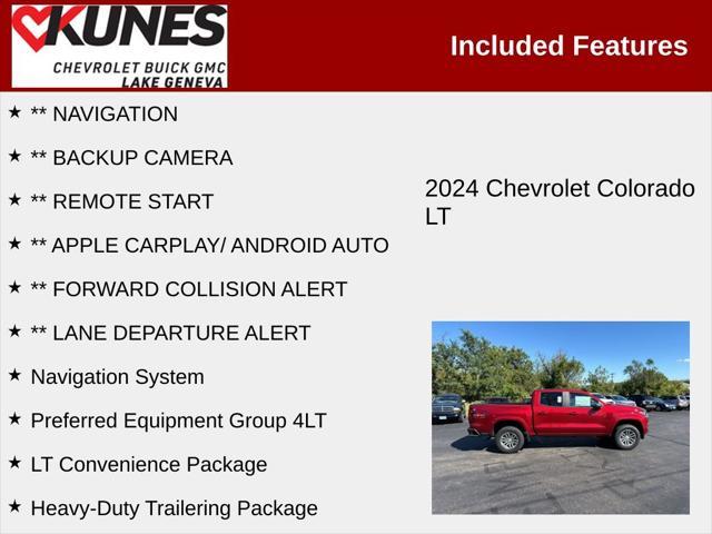 new 2024 Chevrolet Colorado car, priced at $38,500