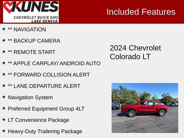 new 2024 Chevrolet Colorado car, priced at $39,000