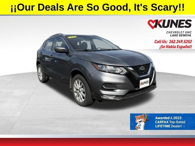 used 2021 Nissan Rogue Sport car, priced at $16,110