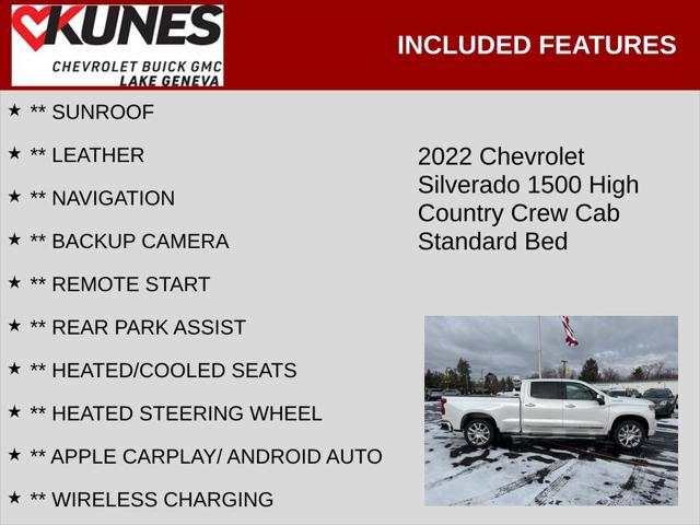 used 2022 Chevrolet Silverado 1500 car, priced at $48,995