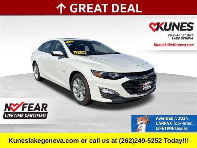 used 2024 Chevrolet Malibu car, priced at $19,600
