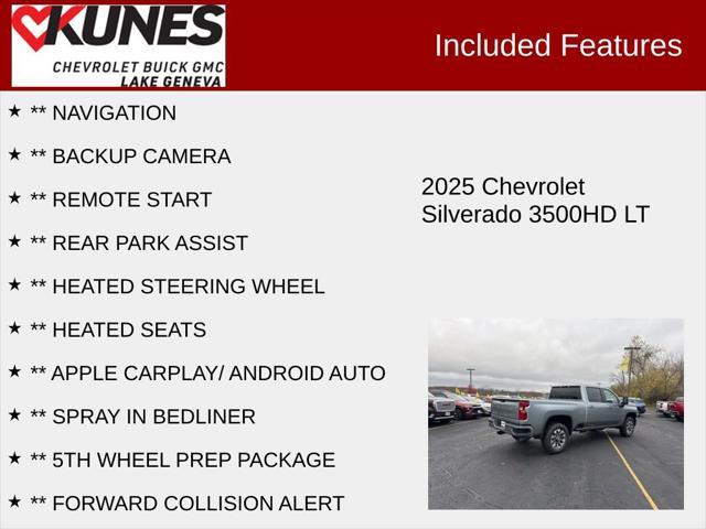 new 2025 Chevrolet Silverado 3500 car, priced at $71,500