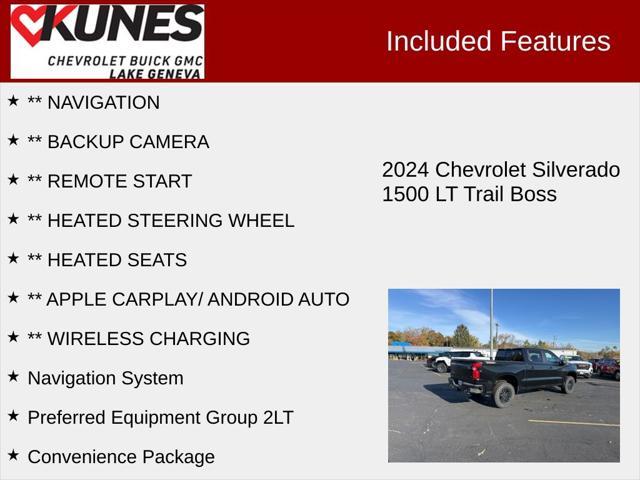 new 2024 Chevrolet Silverado 1500 car, priced at $59,000