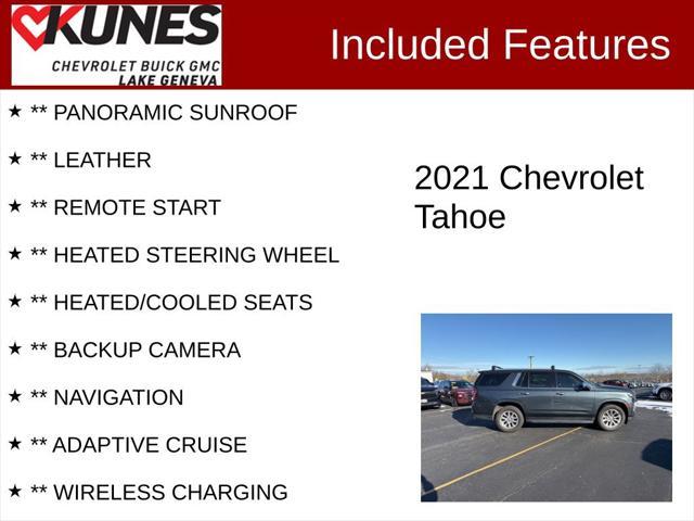 used 2021 Chevrolet Tahoe car, priced at $45,000